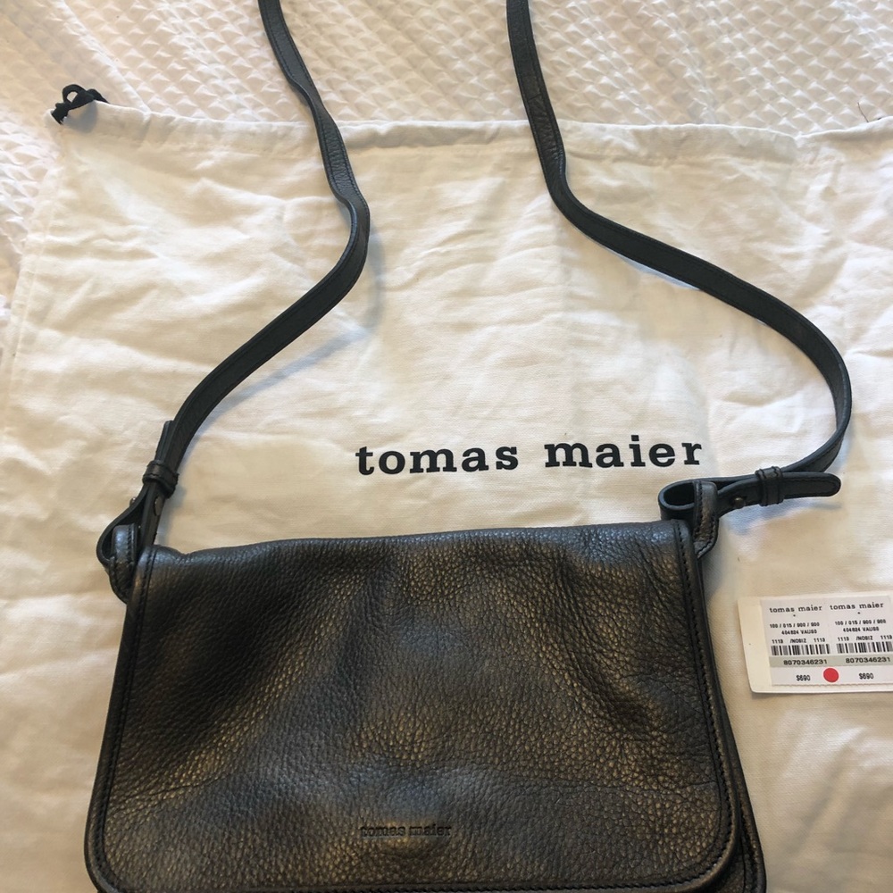 Tomas Maier NWT black crossbody bag